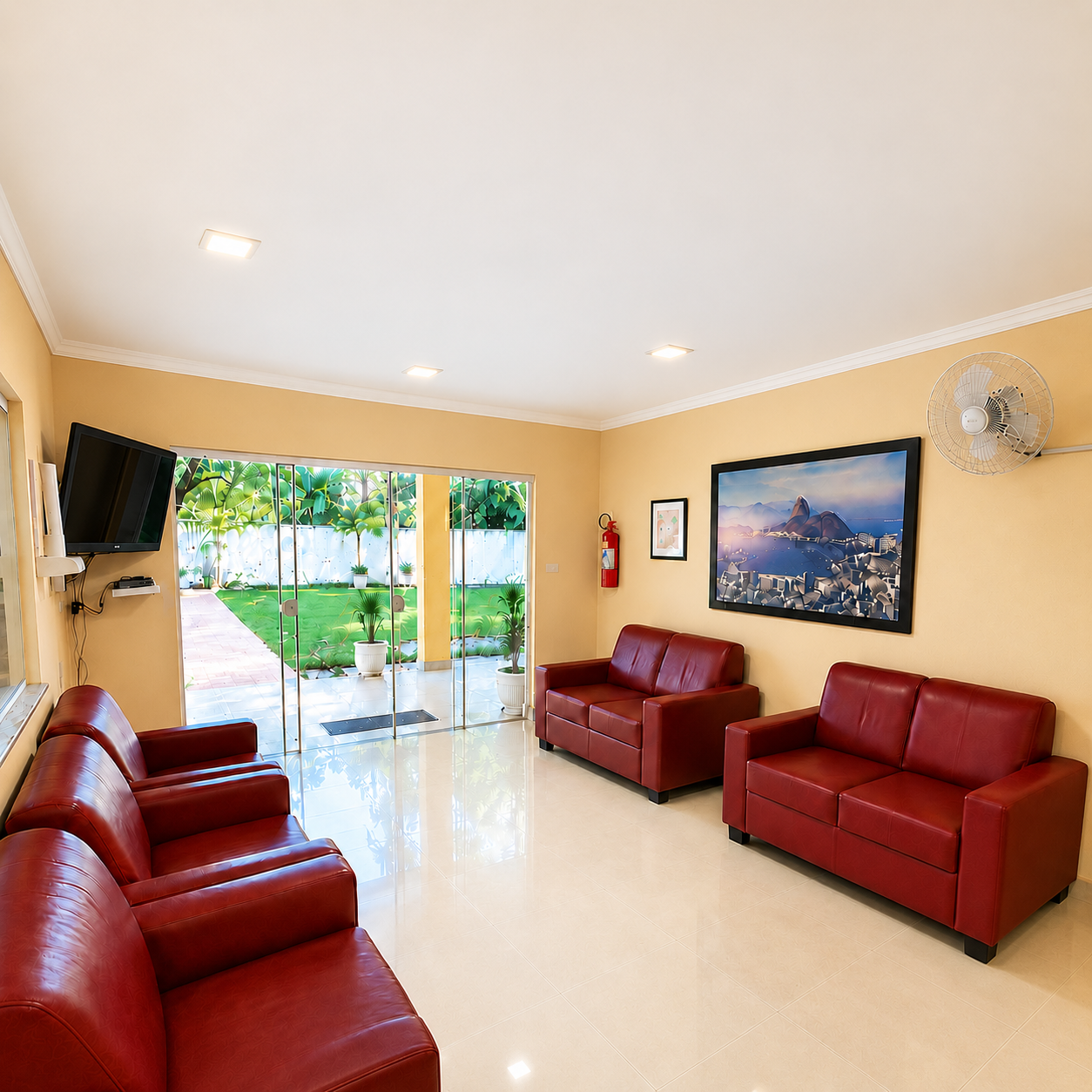 Sala de estar da Residência da Vovó
